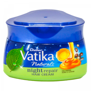  Фото - Крем для волос Ночное восстановление Дабур Ватика (Night Repair Hair Cream Dabur Vatika), 140 мл.
