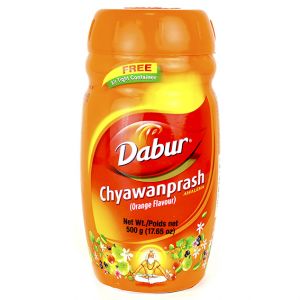  Фото - Чаванпраш Дабур со вкусом апельсина (Chyawanprash Dabur Orange), 500 г.