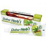 Зубная паста Хербл Ним Дабур (Natural Toothpaste for Gum Care Herb’l Neem Dabur), 150 г. + зубная щётка