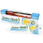 Зубная паста Хербл Соль и Лимон Дабур (Herb’l Salt & Lemon Dabur), 150 г. + зубная щётка